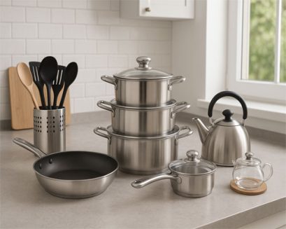 معرفی کامل لوازم پخت و پز ضروری برای هر آشپزخانه