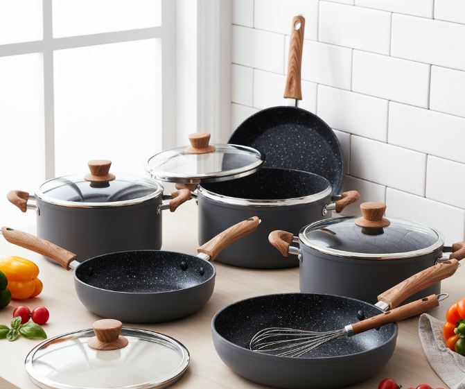 انواع ظروف پخت و پز : ظروف گرانیتی